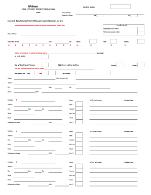 APHA Horse Show Registration Form
