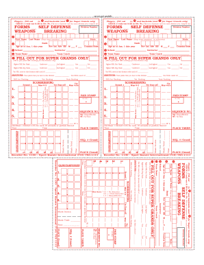 Sport Karate International Player Card
