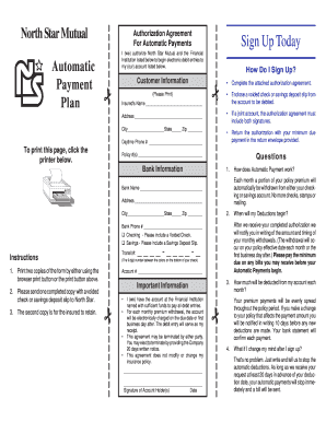 North Star Mutual Authorization Agreement