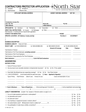 Contractors Protector Application