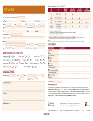 COPD Care Track Form