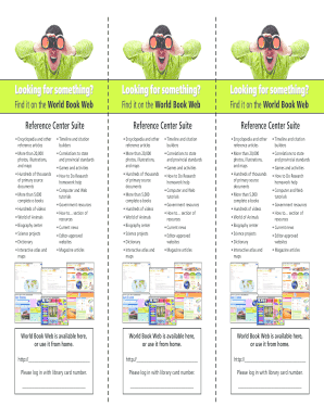 World Book Web Access Form
