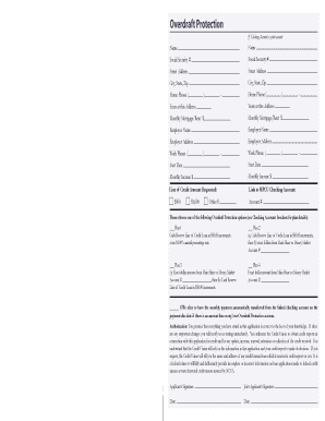 VISA Check Card and ATM Card Application