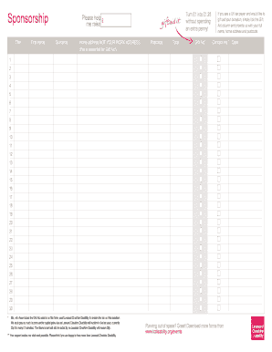 UK Gift Aid Donation Form