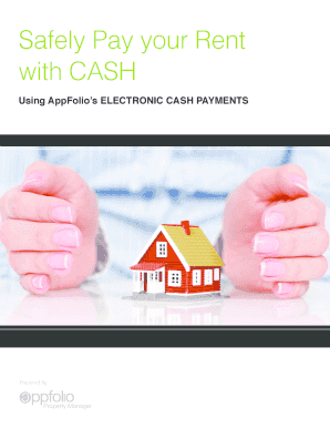 AppFolio Electronic Cash Payment Slip