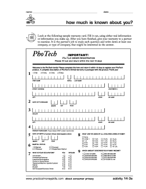 PhoTech Owner Registration Form
