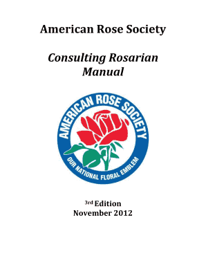 Consulting Rosarian Manual - testbarsorgb - test ars