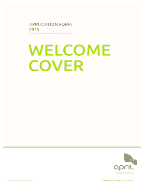 Insurance Application Form