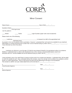 Consent Form for Minors Layout 1 - bcoreorthosportscomb