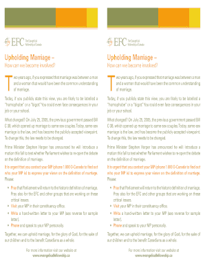 Upholding Marriage Letter Template