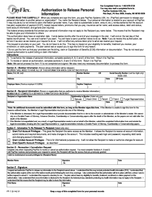 Authorization to Release Personal Information
