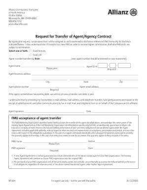 Download transfer form PDF - BHC