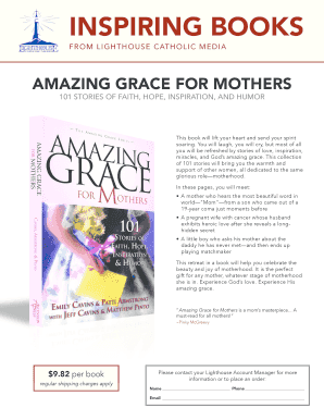 Amazing Grace for Mothers Book