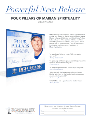 Four Pillars of Marian Spirituality Talk