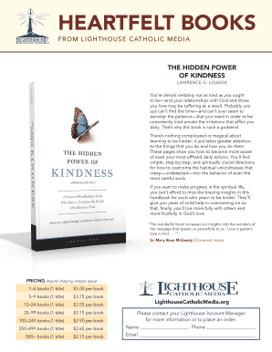 The Hidden Power of Kindness Book Order Form