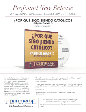 Why Be Catholic Talk Order Form