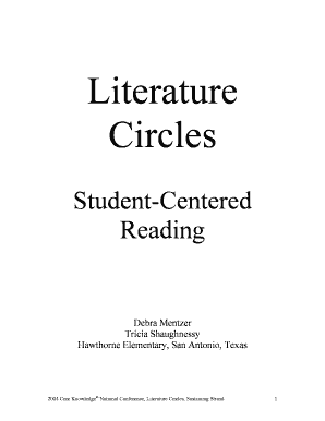 Literature Circles Guide