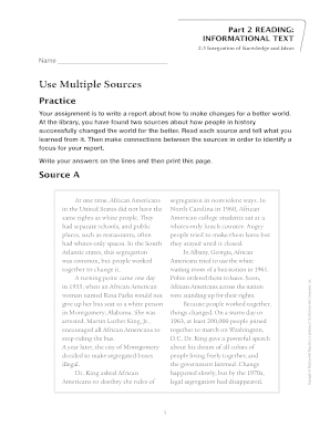 Reading Assignment Report
