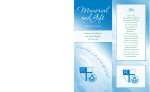 United Thank Offering Memorial Gift Trust Fund Form