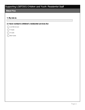 Supporting LGBT2SQ Children and Youth Survey