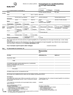 Vehicle Registration Tax Inquiry Form
