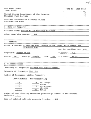 National Register of Historic Places Registration Form