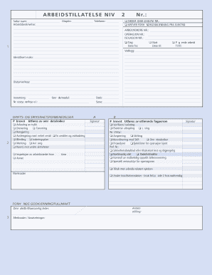 Work Permit Level 2