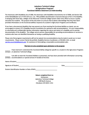 Lakeshore Technical College All Agriculture Programs - gotoltc