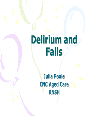 Falls Risk Screening Assessment Form