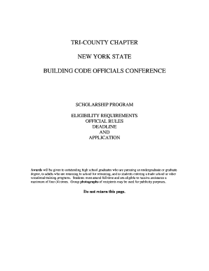 TRI-COUNTY CHAPTER NEW YORK STATE BUILDING CODE OFFICIALS - tricountynysboc
