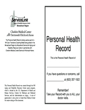 Personal Health Record