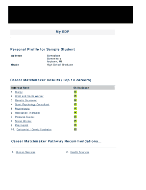 Educational Development Plan