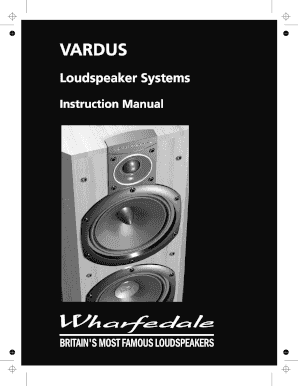 wharfedale vardus subwoofer