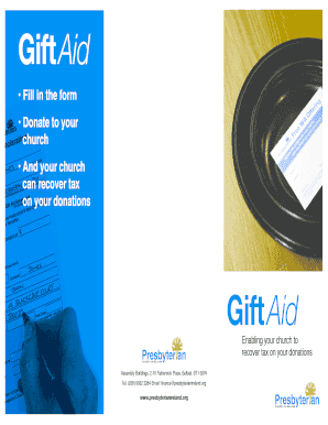 Gift Aid Declaration Form