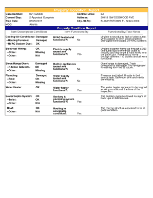 Property Condition Report