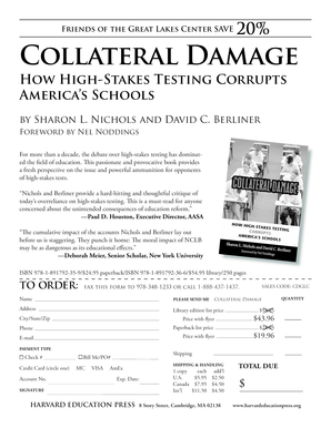 Collateral Damage Book Order Form