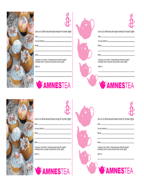 Amnesty International Donation Form