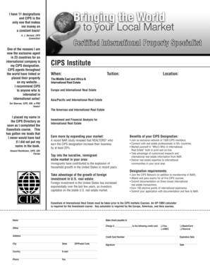 CIPS Designation Application Form