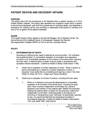 death notification checklist california fill out online download