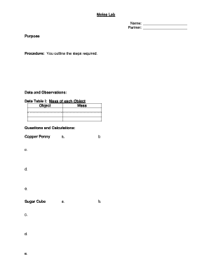 Moles Lab Worksheet