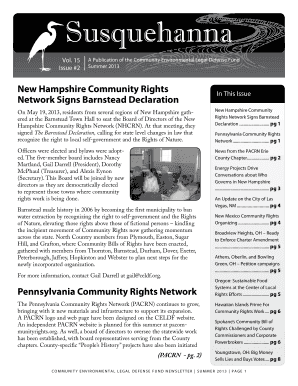 New Hampshire Community Rights