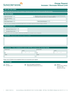 Change Request Form