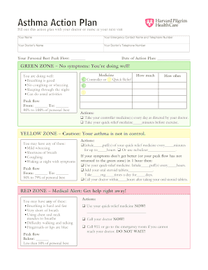 Asthma Action Plan
