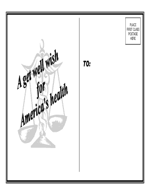 Faithful Reform Health Care Letter