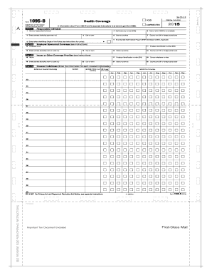 IRS Form 1095-B Health Coverage