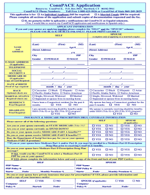 ConnPACE Application Form