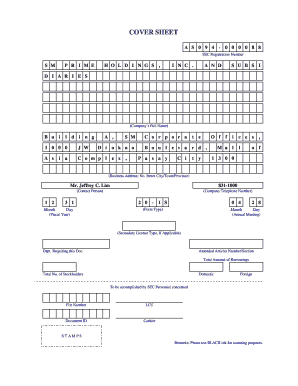 SEC Form 20-IS Information Statement