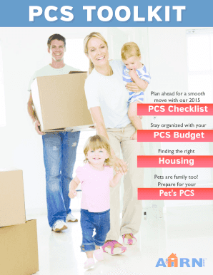 2015 PCS Checklist
