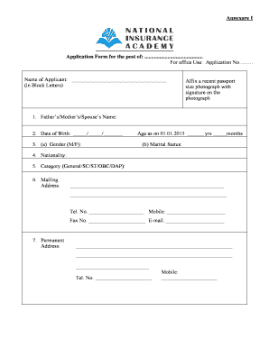Job Application Form