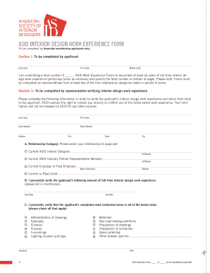 ASID Interior Designer Application